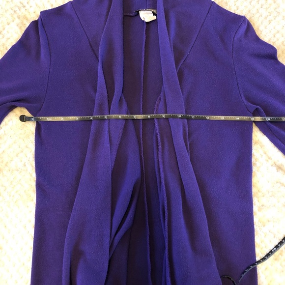 Wet Seal Purple Cardigan - Picture 4 of 7